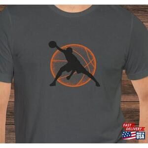 Killer Crossover Basketball Tshirt Dad Shirt Silhouette Design